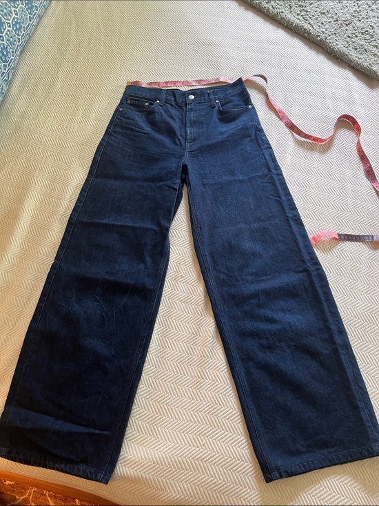 Zara Denim - Zara Dark Blue Wide Leg Jeans Sz 26/27
